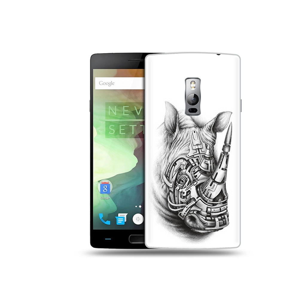 

Чехол MyPads Tocco для OnePlus 2 стальной носорог, Прозрачный, Tocco