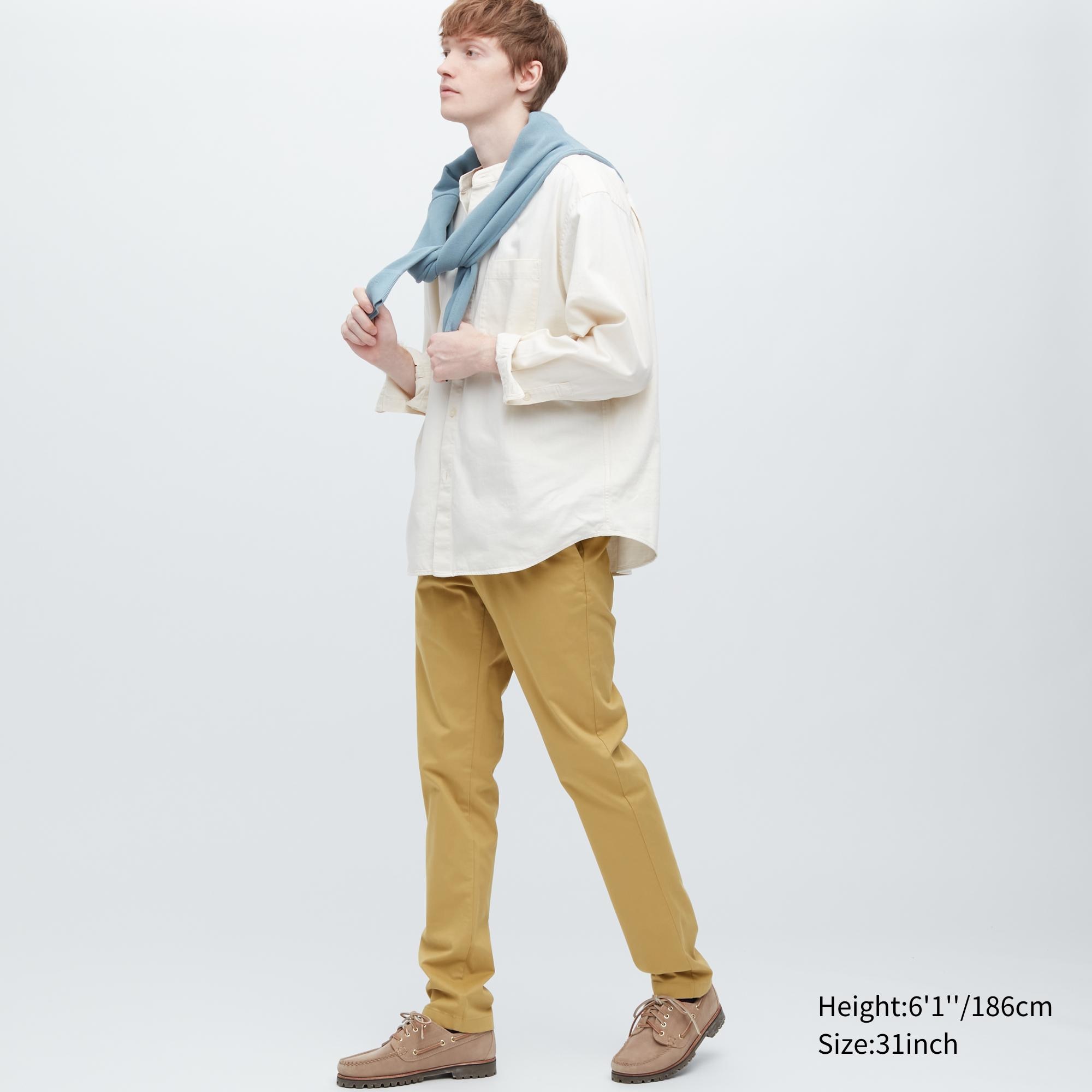 

Брюки мужские UNIQLO 455482COL42 желтые 40/30 (доставка из-за рубежа), Желтый, 455482COL42