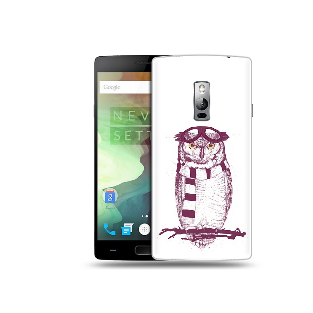 

Чехол MyPads Tocco для OnePlus 2 сова-летчик, Прозрачный, Tocco