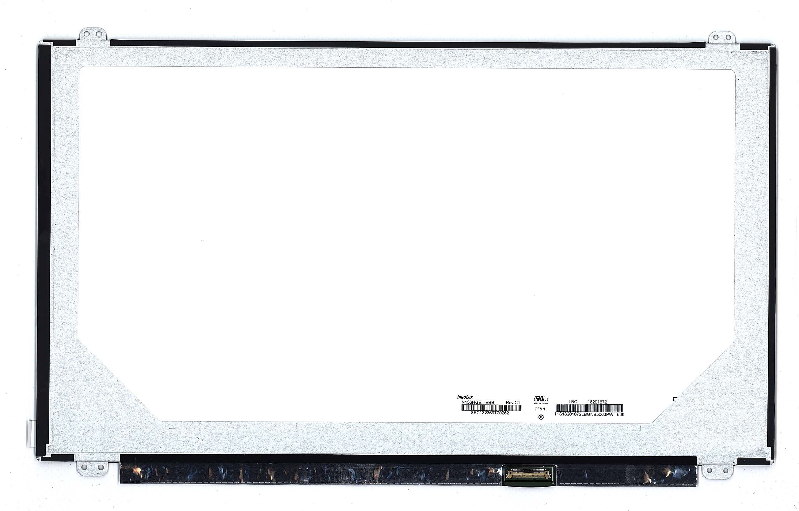 

Матрица OEM для ноутбука N156HGE-EBB (100111437V), совместимая с p/n: N156HGE-EBB