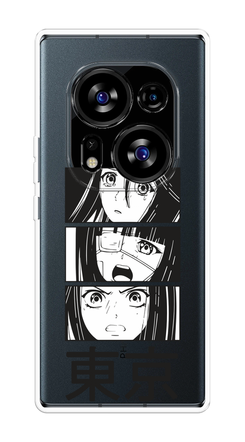 

Чехол на Tecno Phantom X2/X2 Pro "Tokyo girls", Белый;черный;прозрачный, 303350-1