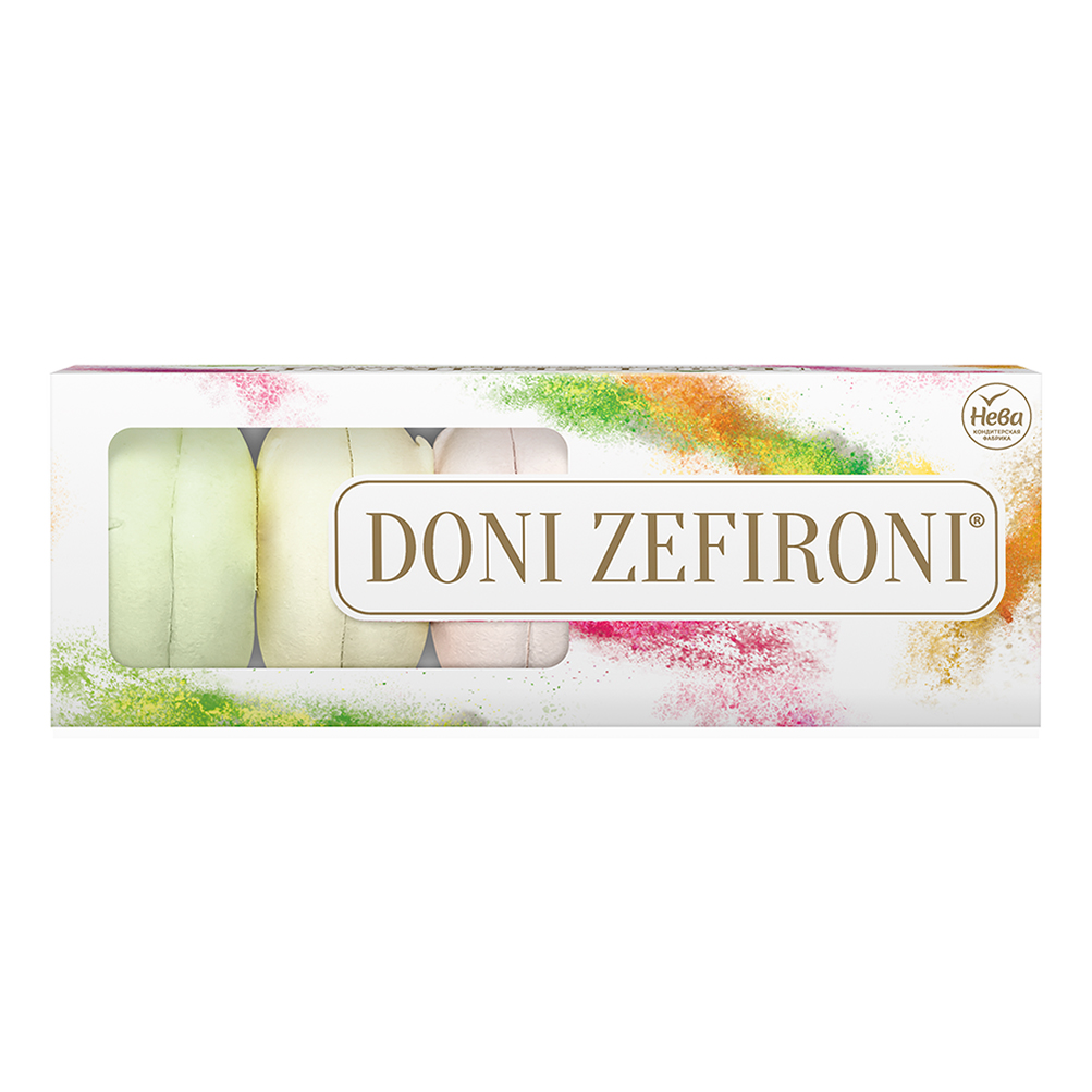 

Зефир Doni Zefironi ассорти клубника-киви-абрикос-дыня 210 г