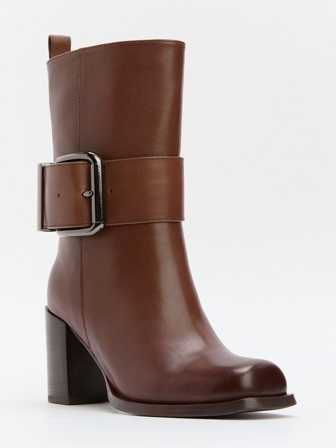 

Полусапоги женские Tendance GLC3463-01 коричневые 37 EU, Коричневый, GLC3463-01