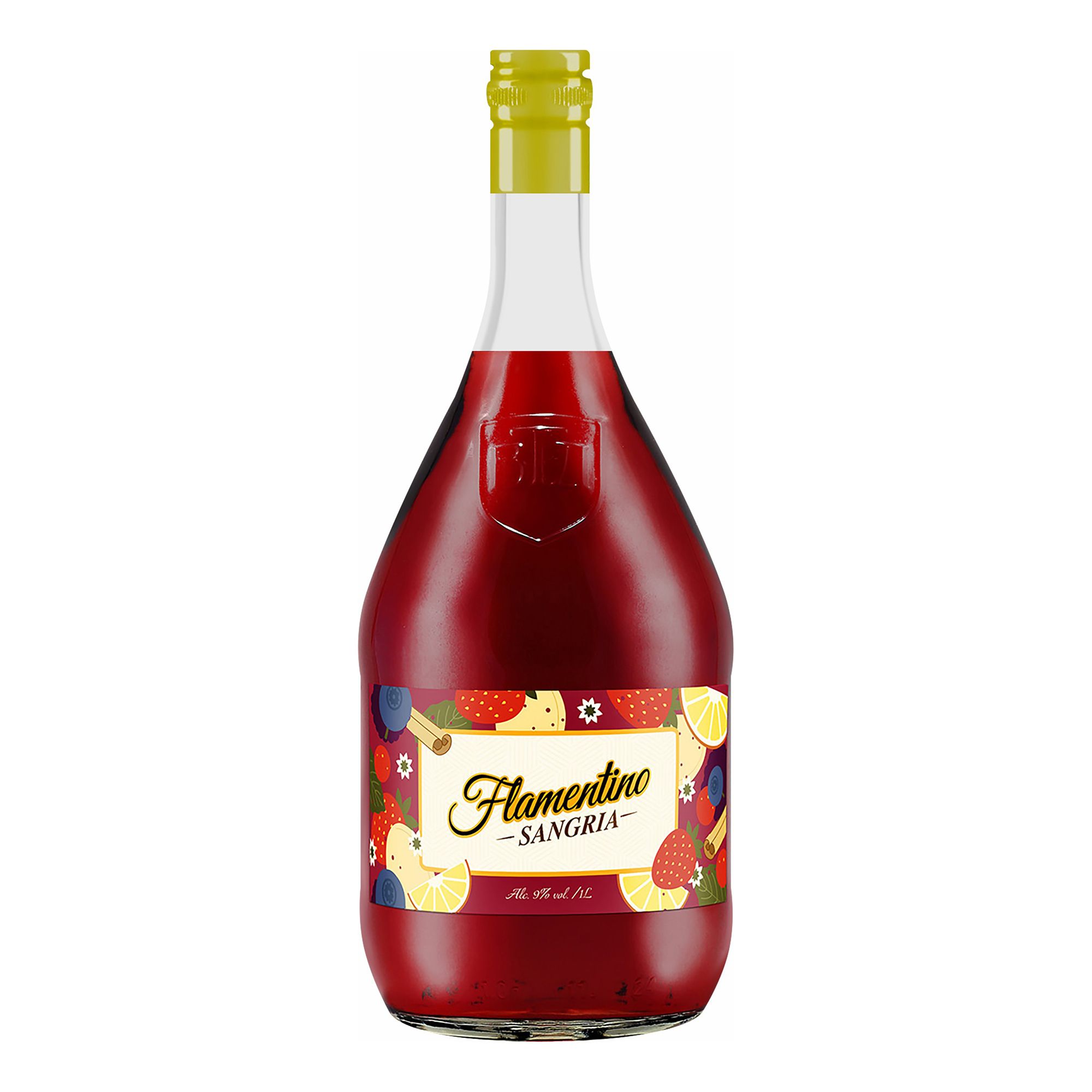 

Вино Sangria Flamentino красное полусладкое 1 л