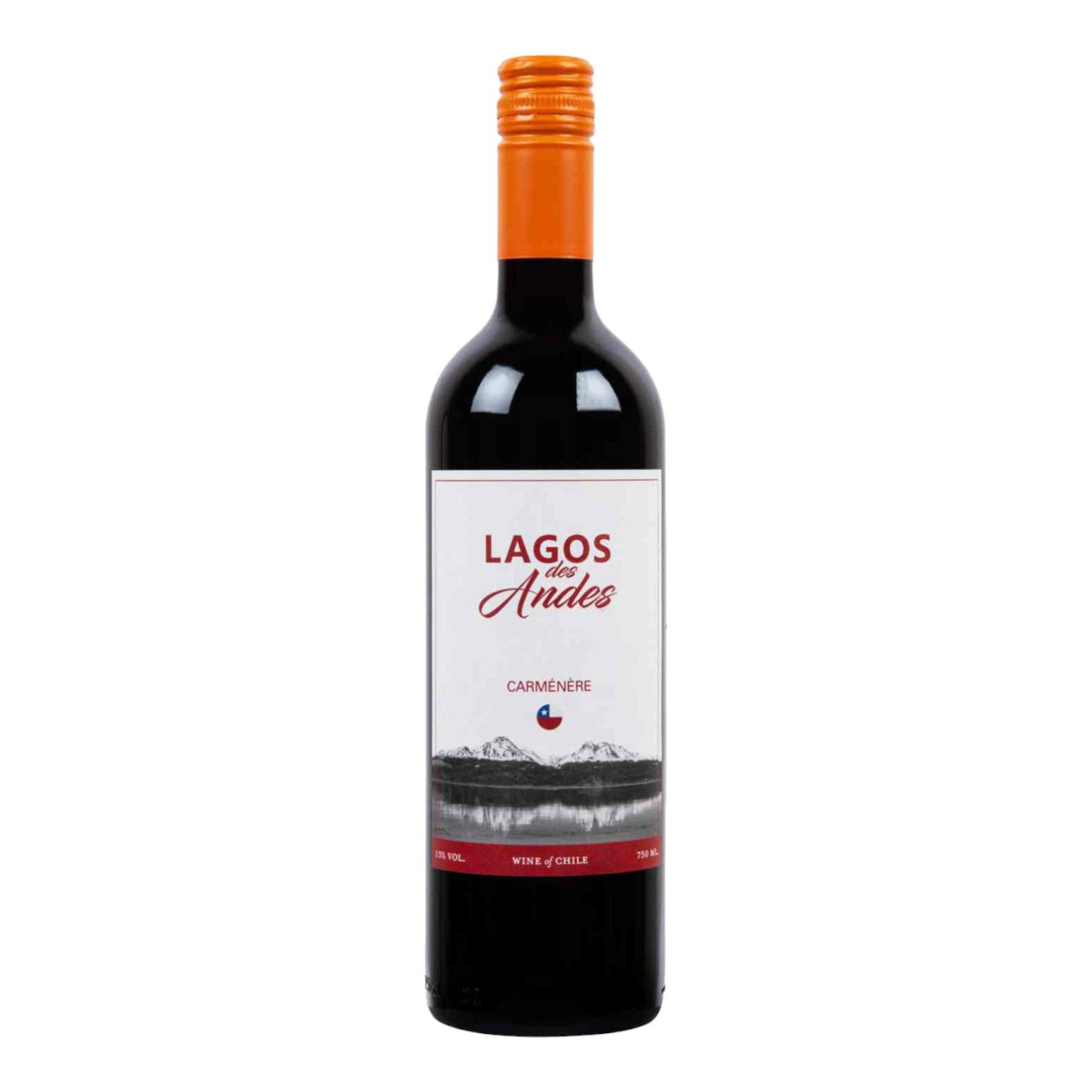 

Вино Lagos des Andes Carmenere красное полусухое 750 мл