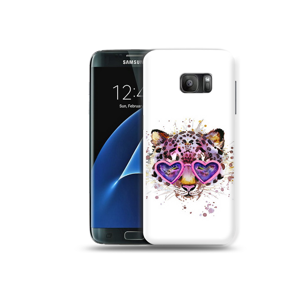 

Чехол MyPads Tocco для Samsung Galaxy S7 модный леопард, Прозрачный, Tocco