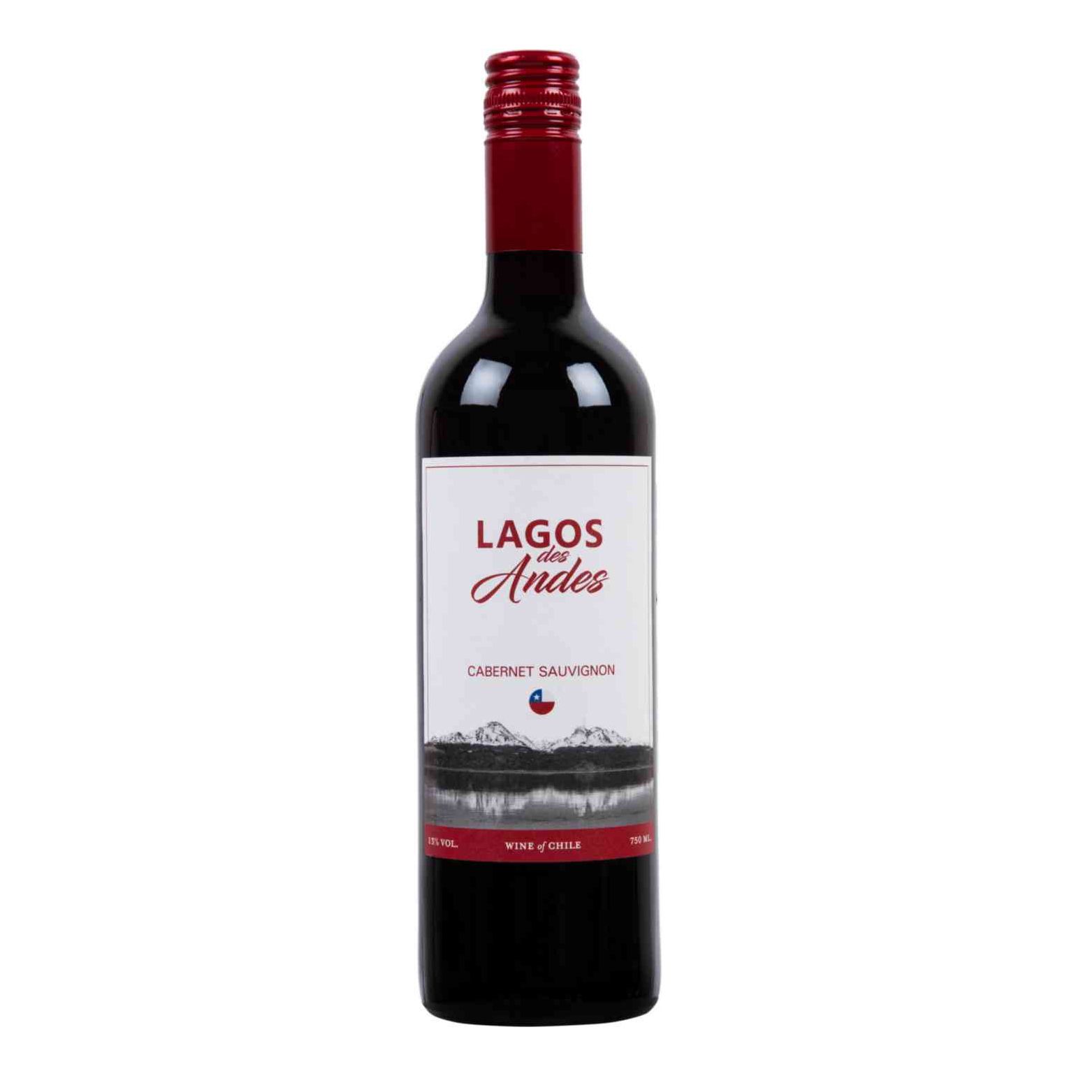 

Вино Lagos des Andes Cabernet Sauvignon красное полусухое 750 мл