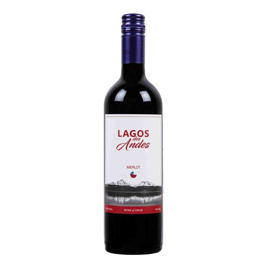 

Вино Lagos des Andes Merlot красное полусухое 750 мл