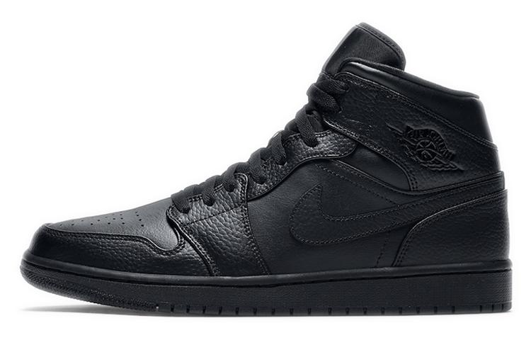 

Кеды унисекс Jordan Air Jordan 1 Mid Triple Black черные 47 EU, Черный, Air Jordan 1 Mid Triple Black