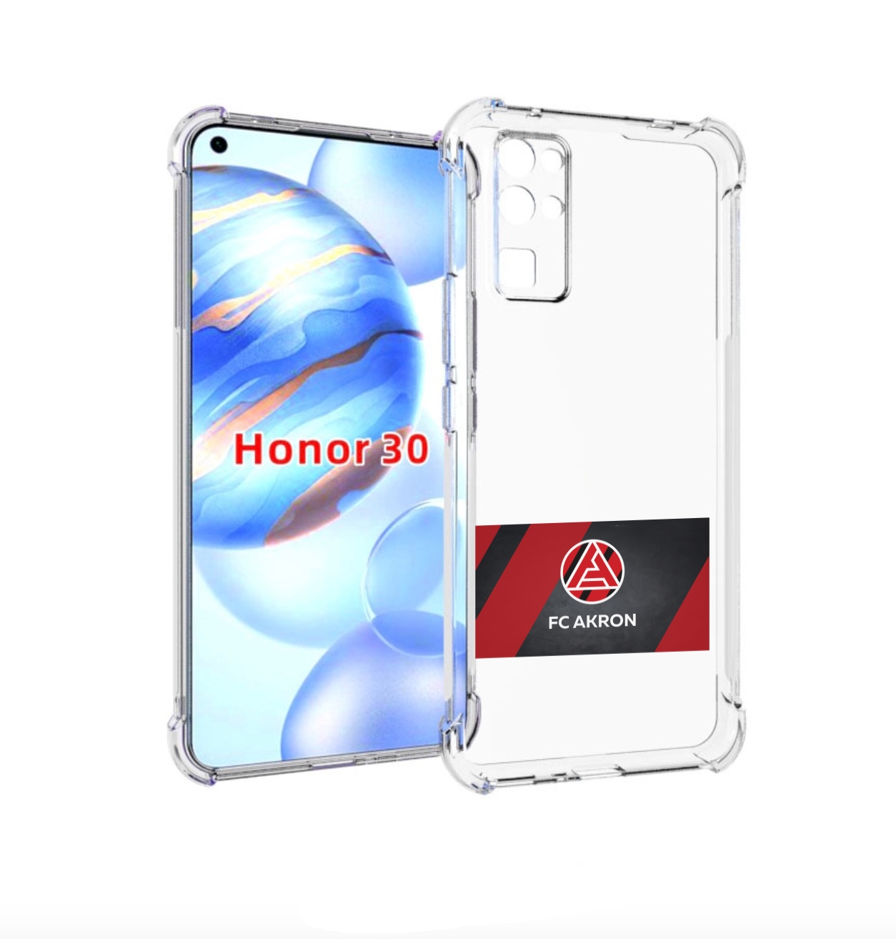 

Чехол бампер MyPads фк акрон тольятти мужской для Honor 30 (BMH-, Прозрачный, Tocco