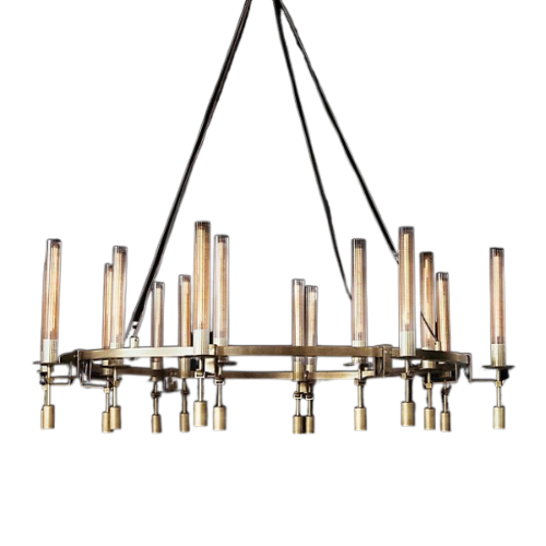 фото Люстра rh fontanelle round chandelier 16 от imperiumloft