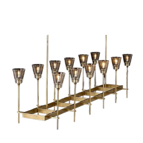 

Люстра RH TORCHE DE VERRE Linear Chandelier 12 от ImperiumLoft