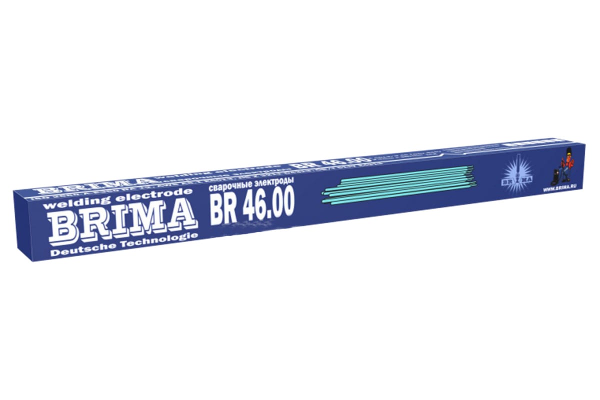 фото Электроды br 46.00 (3.2 мм; 1 кг) brima нп 000000139