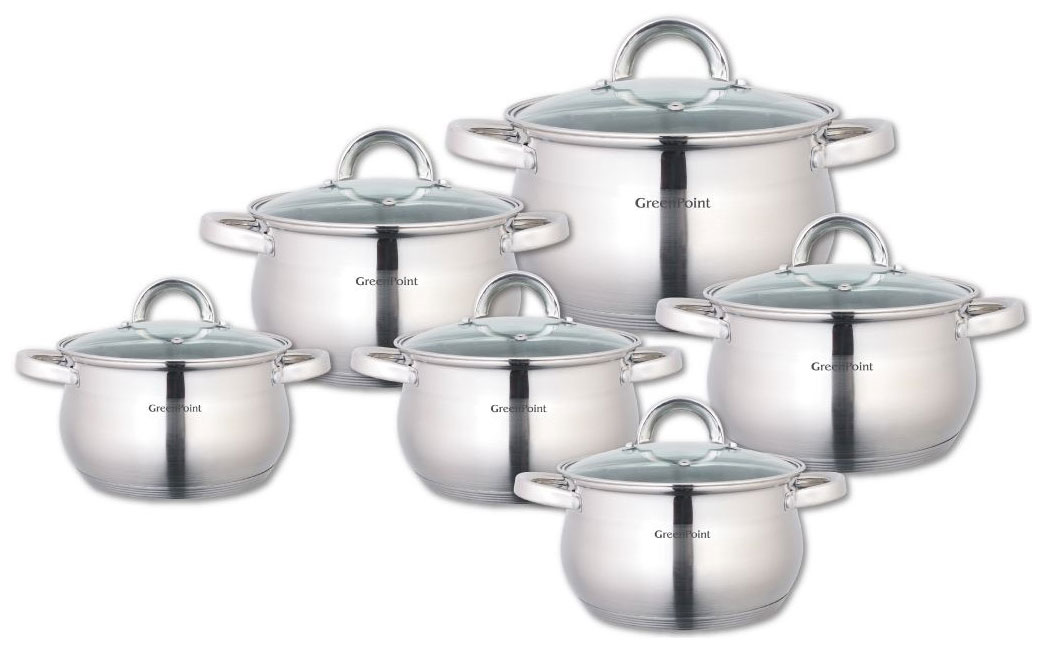 Набор посуды GreenPoint 2127-GP