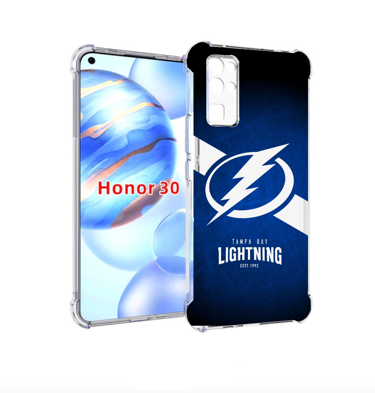 

Чехол бампер MyPads тапа беи лаитнинг мужской для Honor 30 (BM, Прозрачный, Tocco