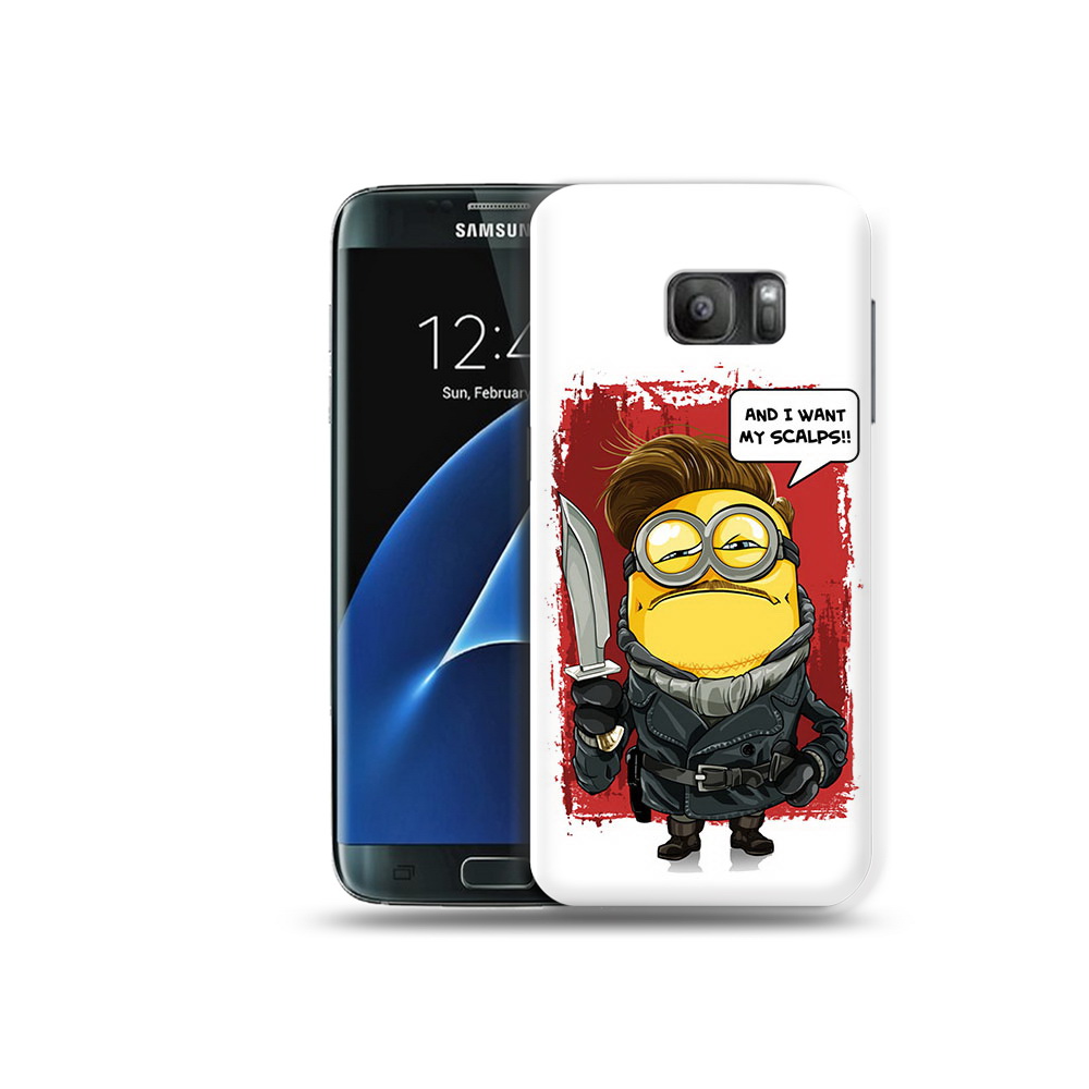 

Чехол MyPads Tocco для Samsung Galaxy S7 миньон убийца, Прозрачный, Tocco
