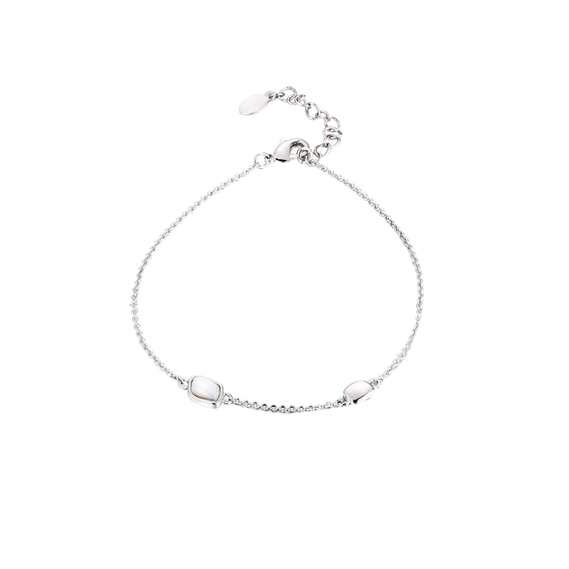 

Браслет из серебра с перламутром р.17 Fresh Jewelry RB-B01930-X-W-PN-X-X, RB-B01930-X-W-PN-X-X