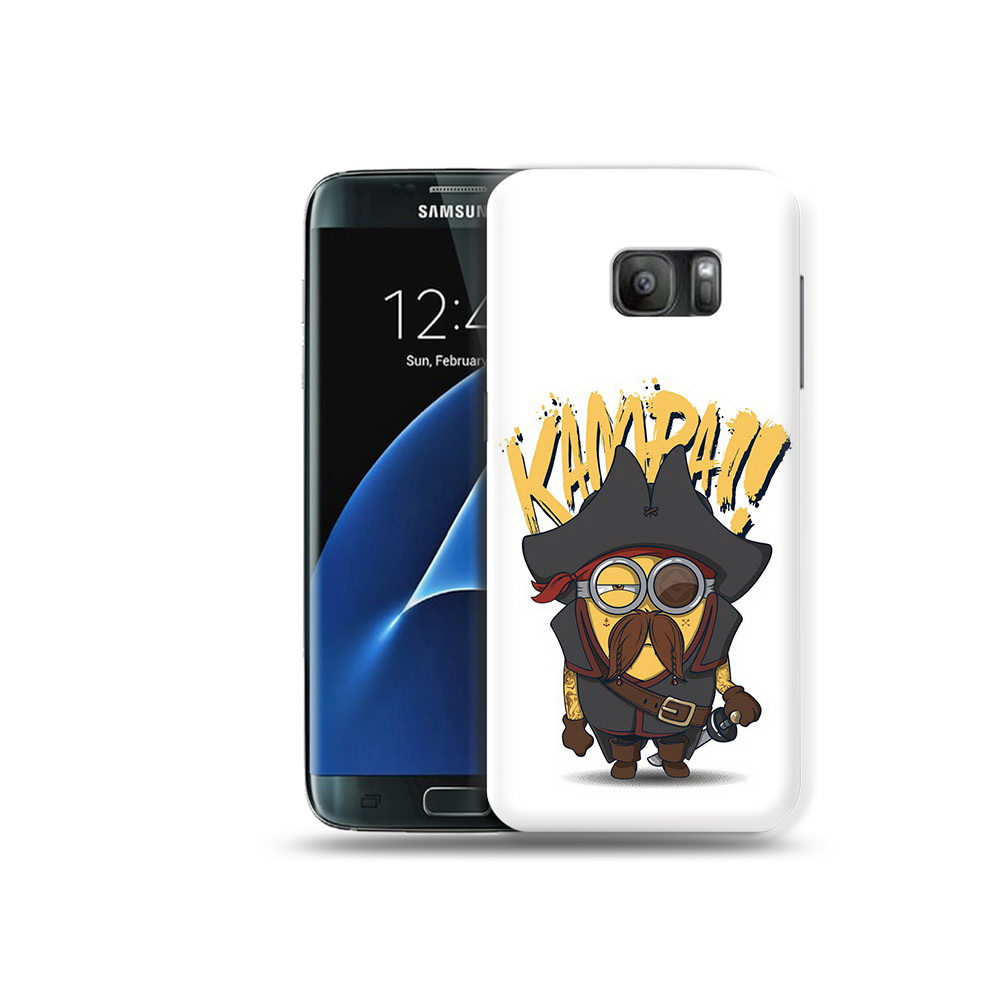 

Чехол MyPads Tocco для Samsung Galaxy S7 миньон пират, Прозрачный, Tocco