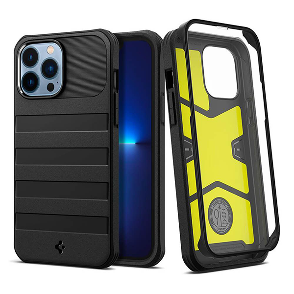 фото Чехол spigen case geo armor 360 для iphone 13 pro max (acs03235), черный