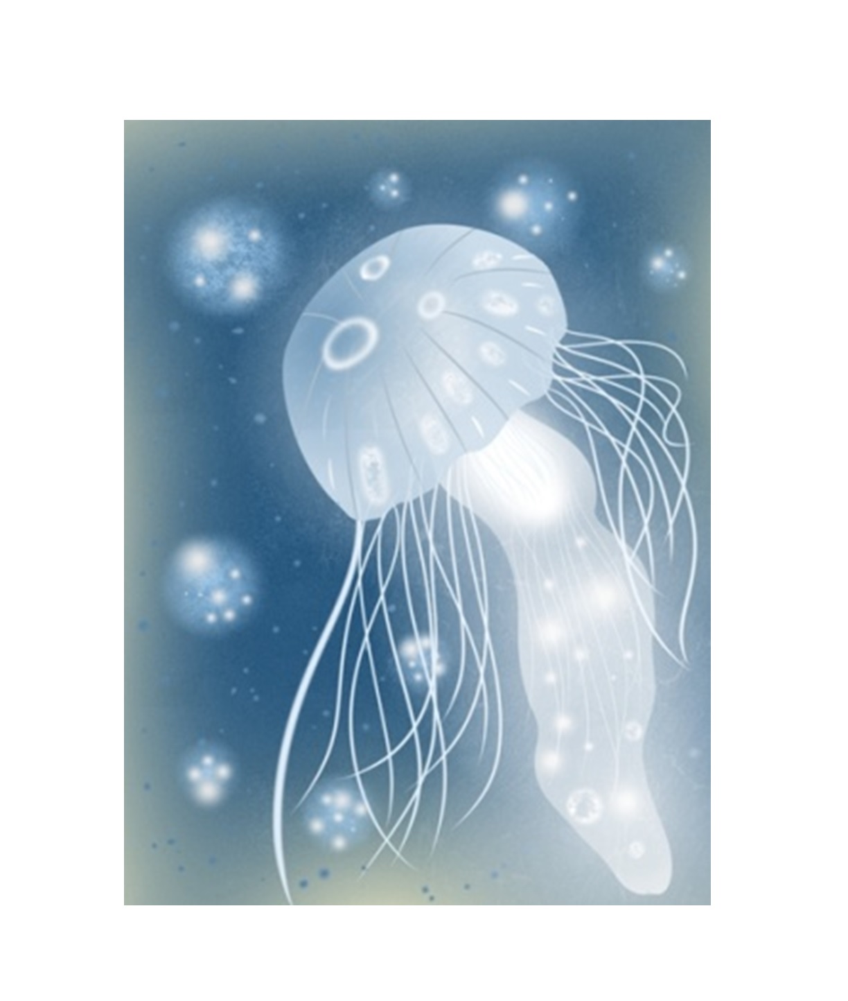 фото Алмазная мозаика картина стразами медуза, 15х20 см 50941 00117040 nobrand