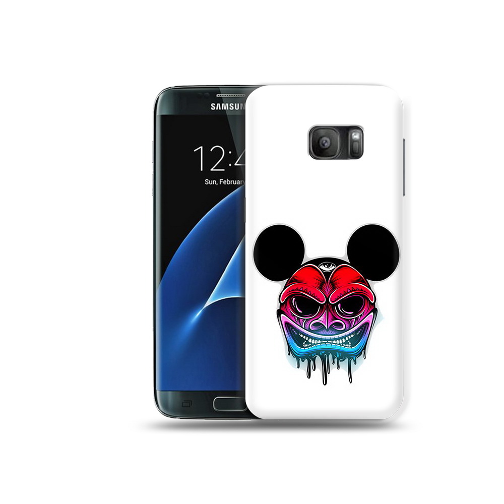 

Чехол MyPads Tocco для Samsung Galaxy S7 микки в маске, Прозрачный, Tocco