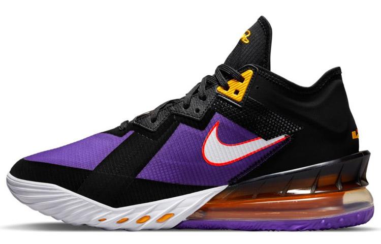 

Кроссовки унисекс Nike Lebron 18 фиолетовые 44 EU, Фиолетовый, Lebron 18