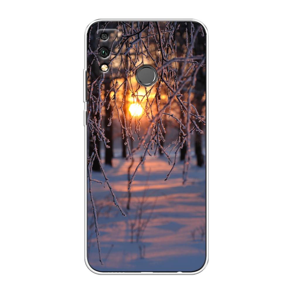 

Чехол на Honor 9X Lite "Зима 7", Оранжевый;розовый;черный, 6104250-2
