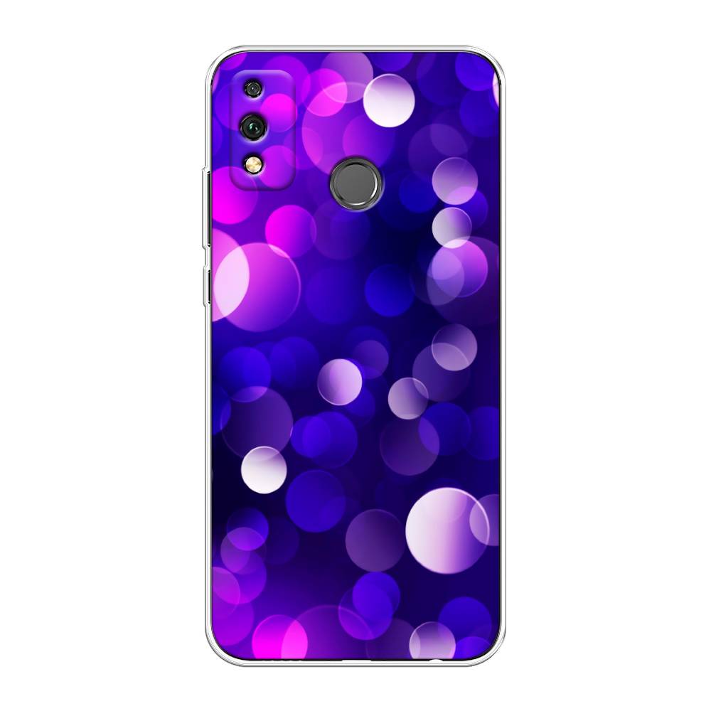

Чехол на Honor 9X Lite "Абстракция 27", Фиолетовый, 6104250-3