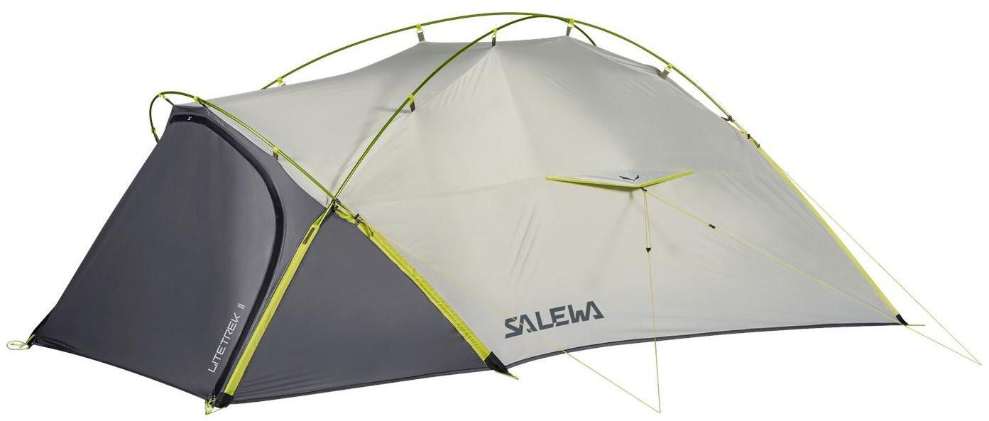 Палатка кемпинговая Salewa Litetrek Ii двухместная light grey/cactus