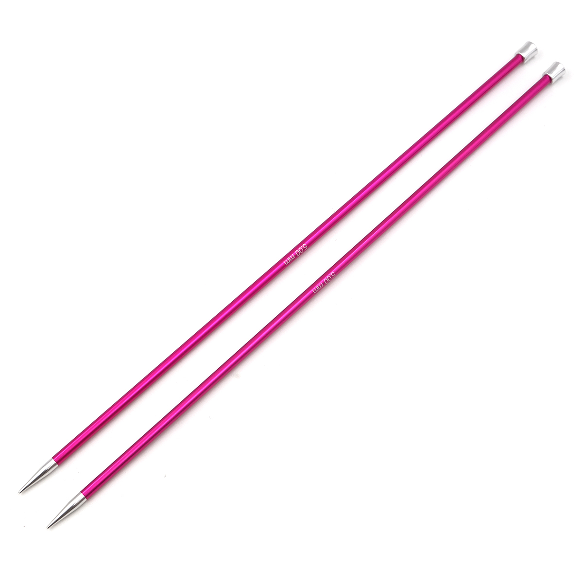 

Спицы прямые Zing 5мм/35см, алюминий, рубиновый, 2шт, KnitPro, Красный