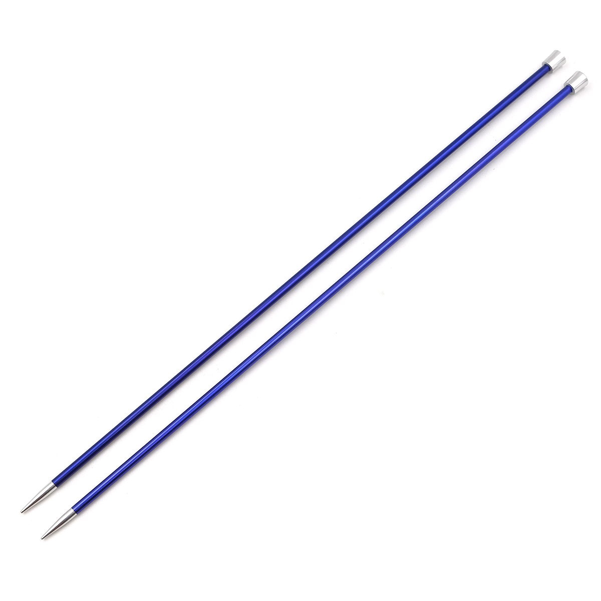 

Спицы прямые Zing 4,5мм/35см, алюминий, иолит фиолетовый, 2шт, KnitPro