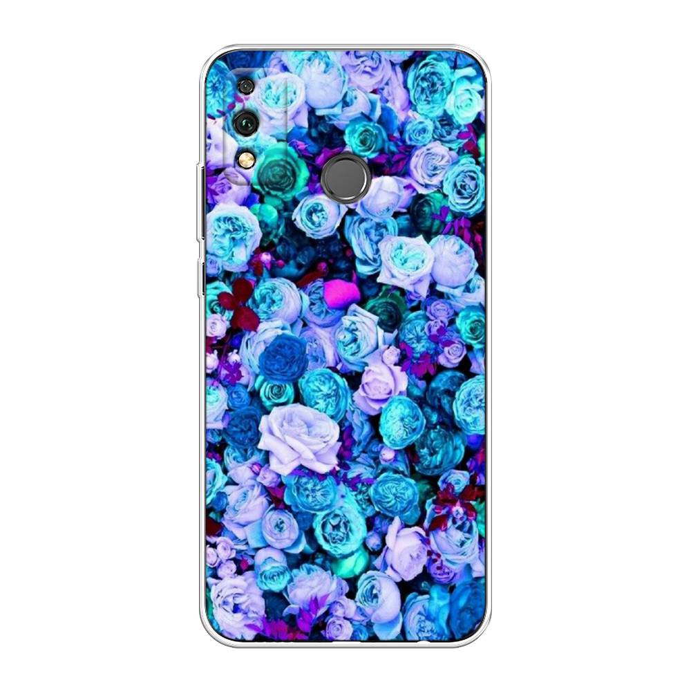 

Чехол на Honor 9X Lite "Цветочный ковер", Фиолетовый, 6104250-2