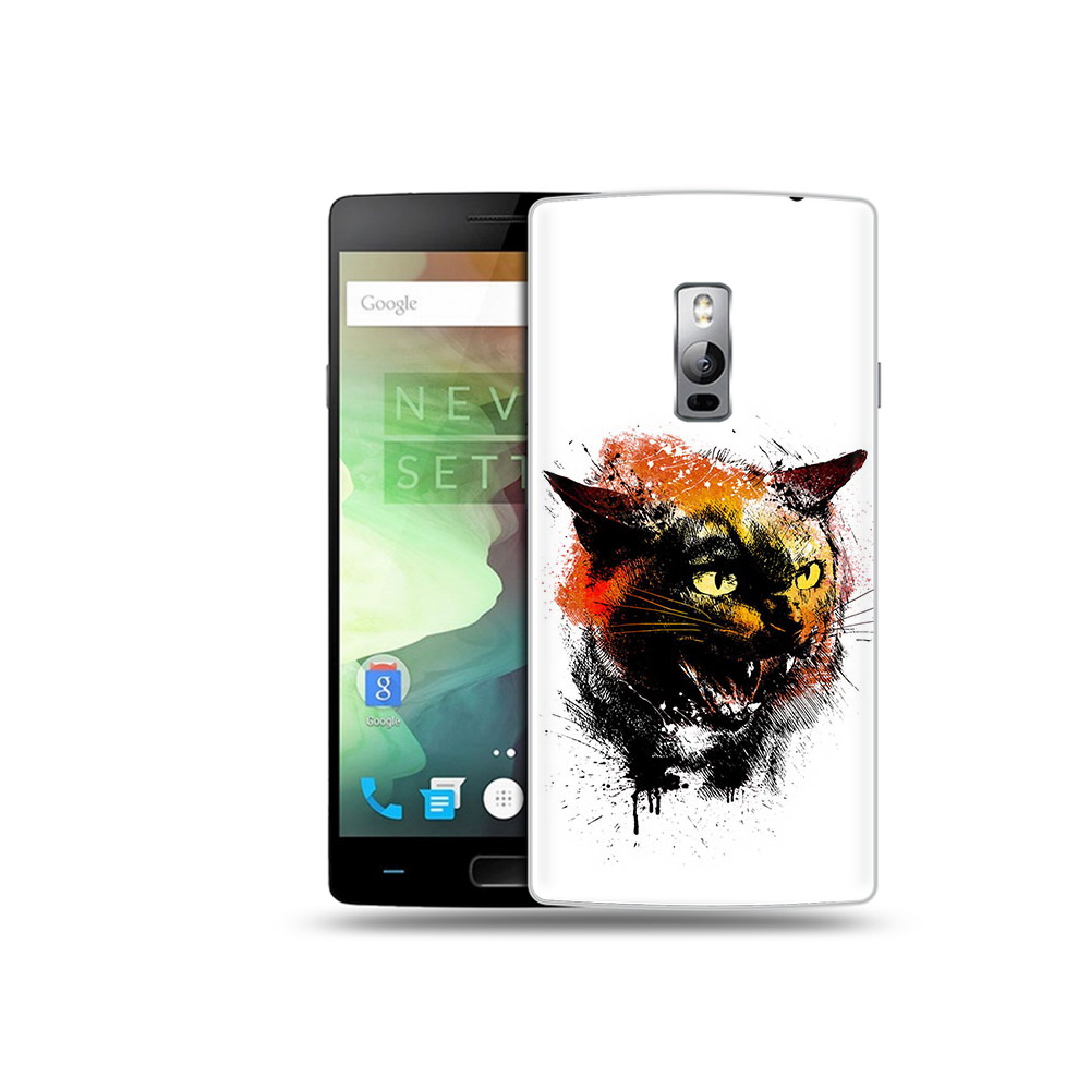 

Чехол MyPads Tocco для OnePlus 2 сиамский кот, Прозрачный, Tocco