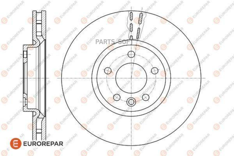 Диск Тормозной EUROREPAR 1618886880