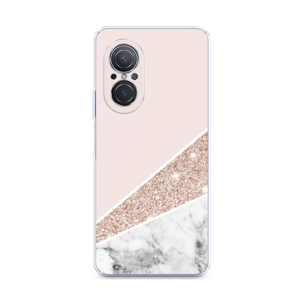 

Чехол для Huawei Nova 9 SE "Блестящий розовый мрамор", 6107250-3