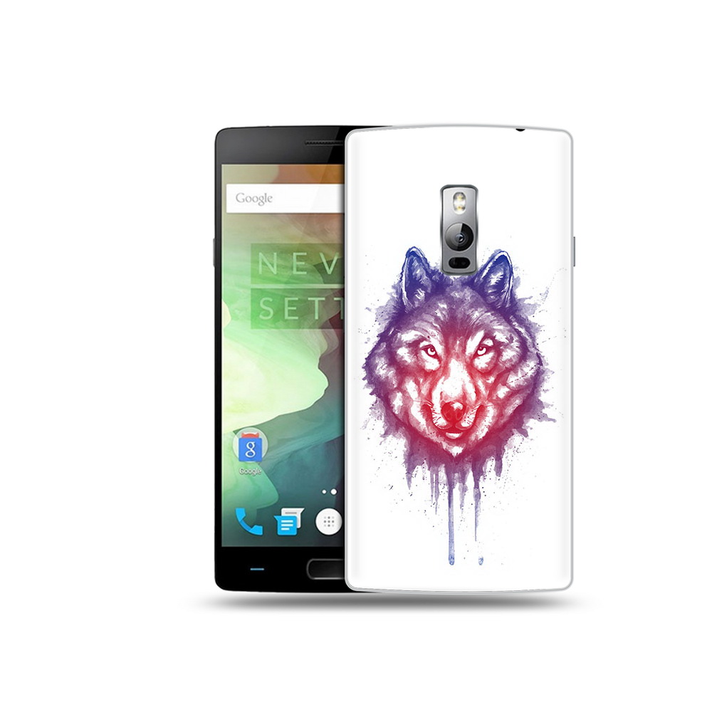 

Чехол MyPads Tocco для OnePlus 2 пушистый волк, Прозрачный, Tocco
