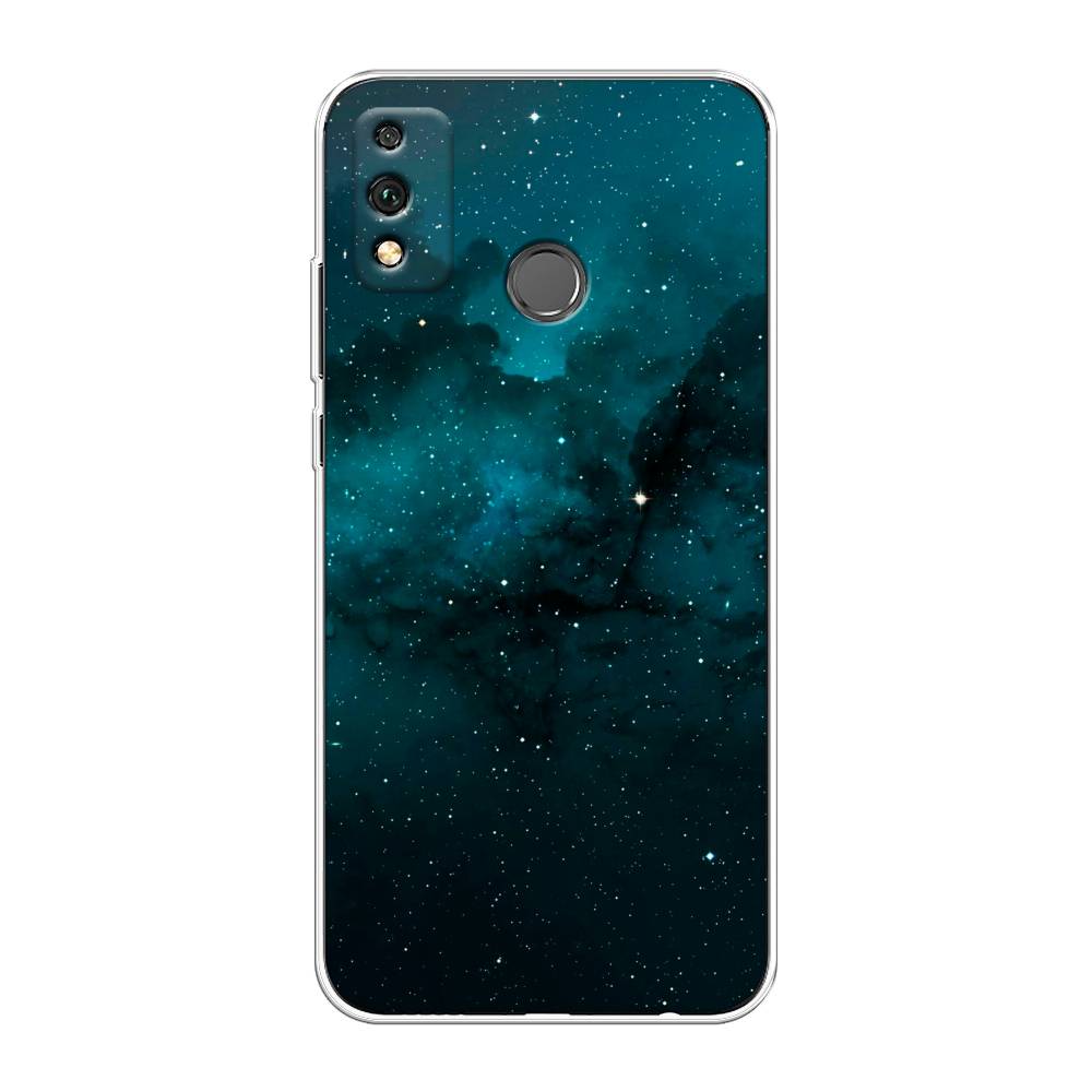 

Чехол на Honor 9X Lite "Синий космос", 6104250-2