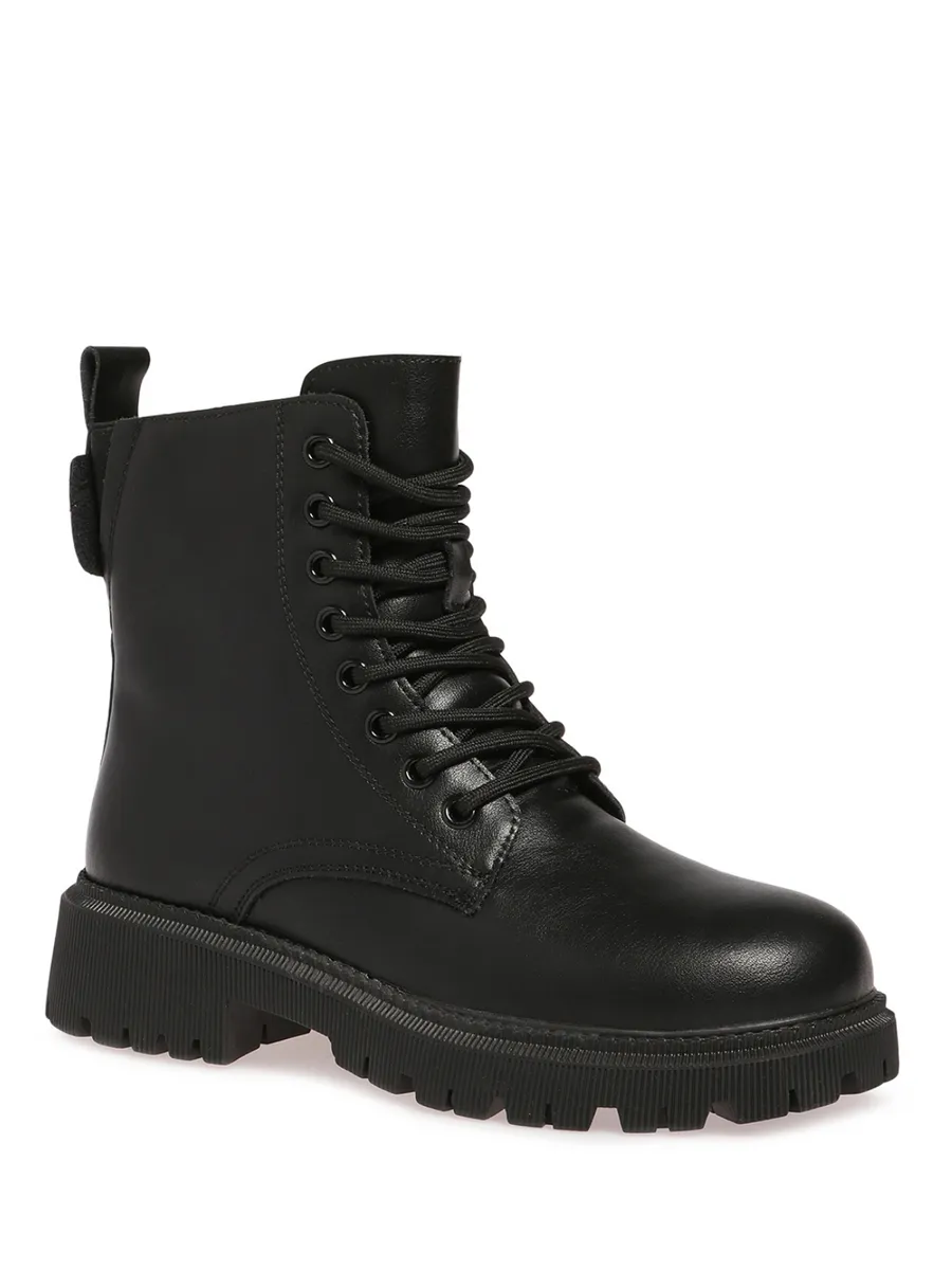 

Ботинки женские El Tempo FL344_JS7005-10A-W черные 38 RU, Черный, FL344_JS7005-10A-W