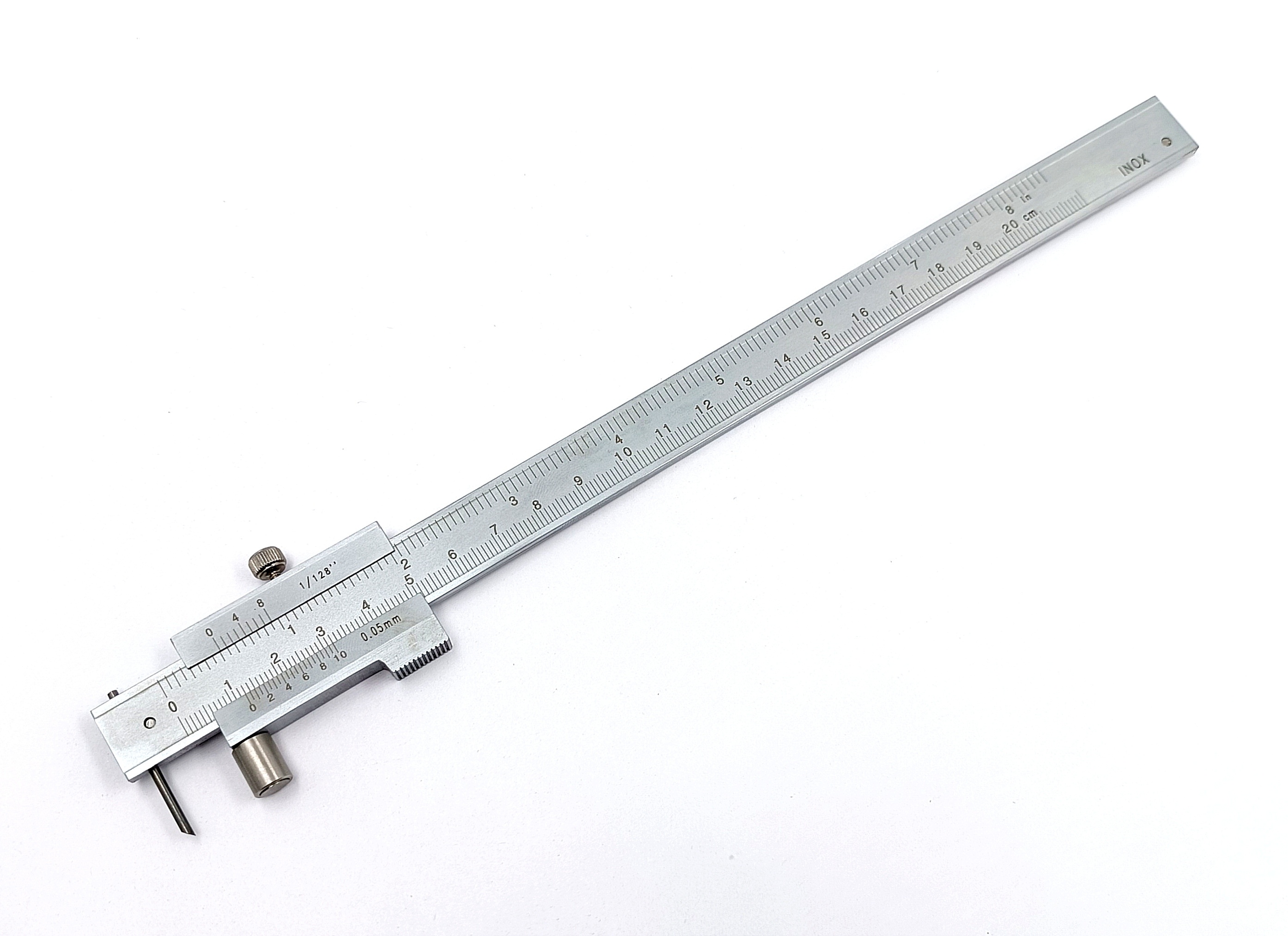 фото Штангенциркуль разметочный 0-200мм 0-8in (0,05мм) (1/128") nobrand