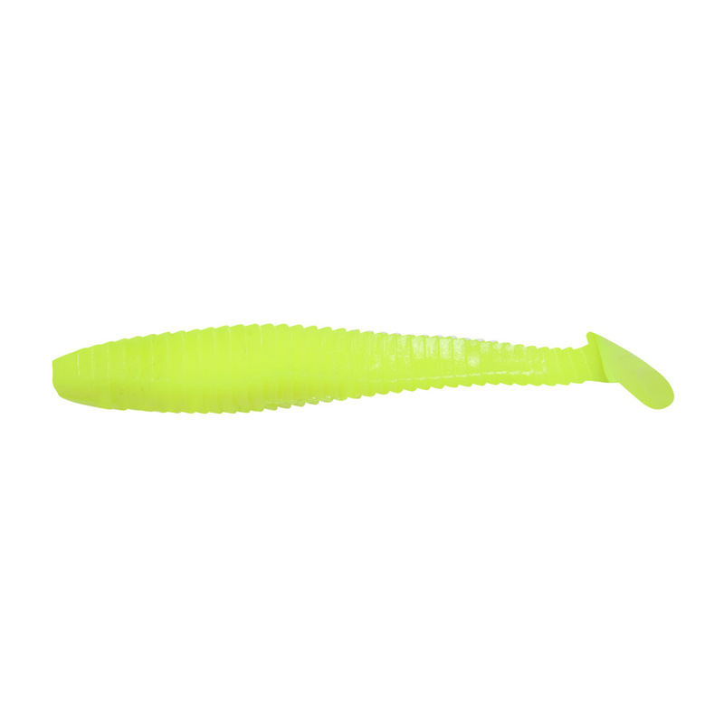 

Силиконовая приманка Yaman Flatter Shad 76,2 мм 6 шт цвет 02, Зеленый, Flatter Shad