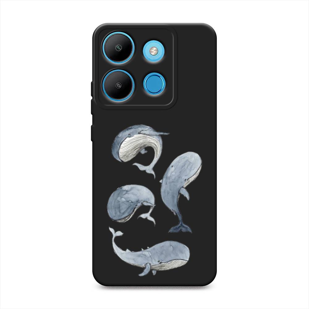 

Чехол Awog на Infinix Smart 7 Plus "Киты", Голубой;белый;прозрачный, 3103952-1