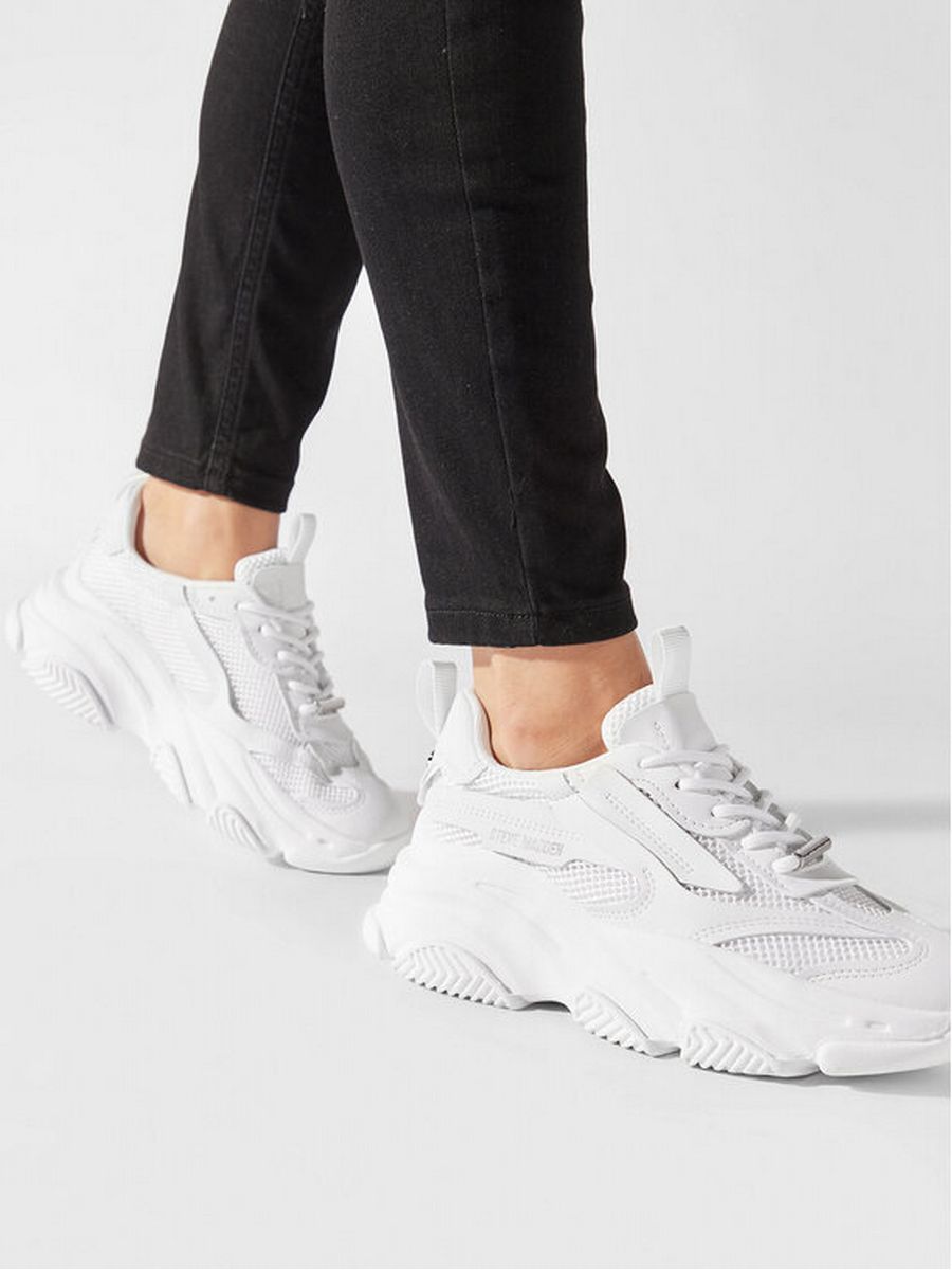 

Кроссовки женские STEVE MADDEN SM19000033-002 белые 42 EU, Белый, SM19000033-002