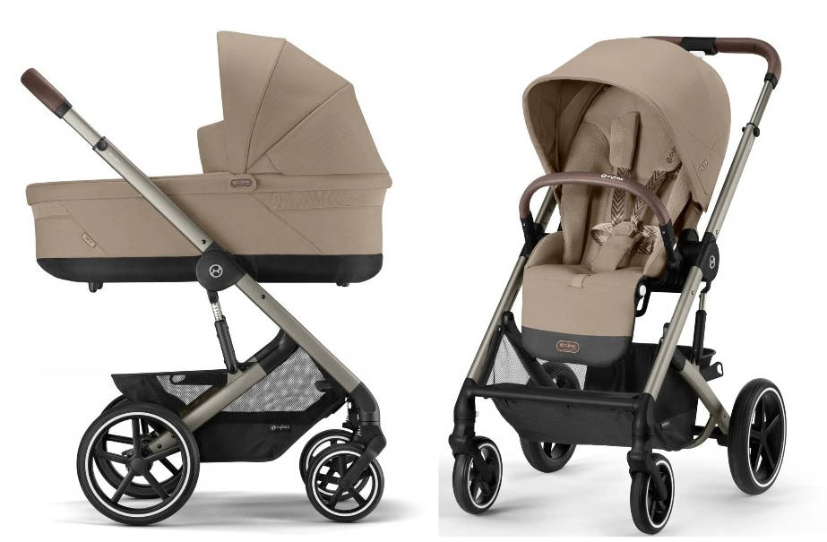 

Коляска 2 в 1 Cybex Balios S Lux 2023 almond beige, Balios S Lux 2023