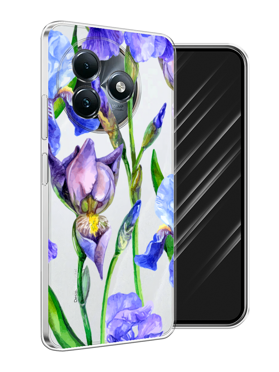 

Чехол Awog на Itel S24 "Синие ирисы", Фиолетовый;голубой;зеленый, 3202050-1