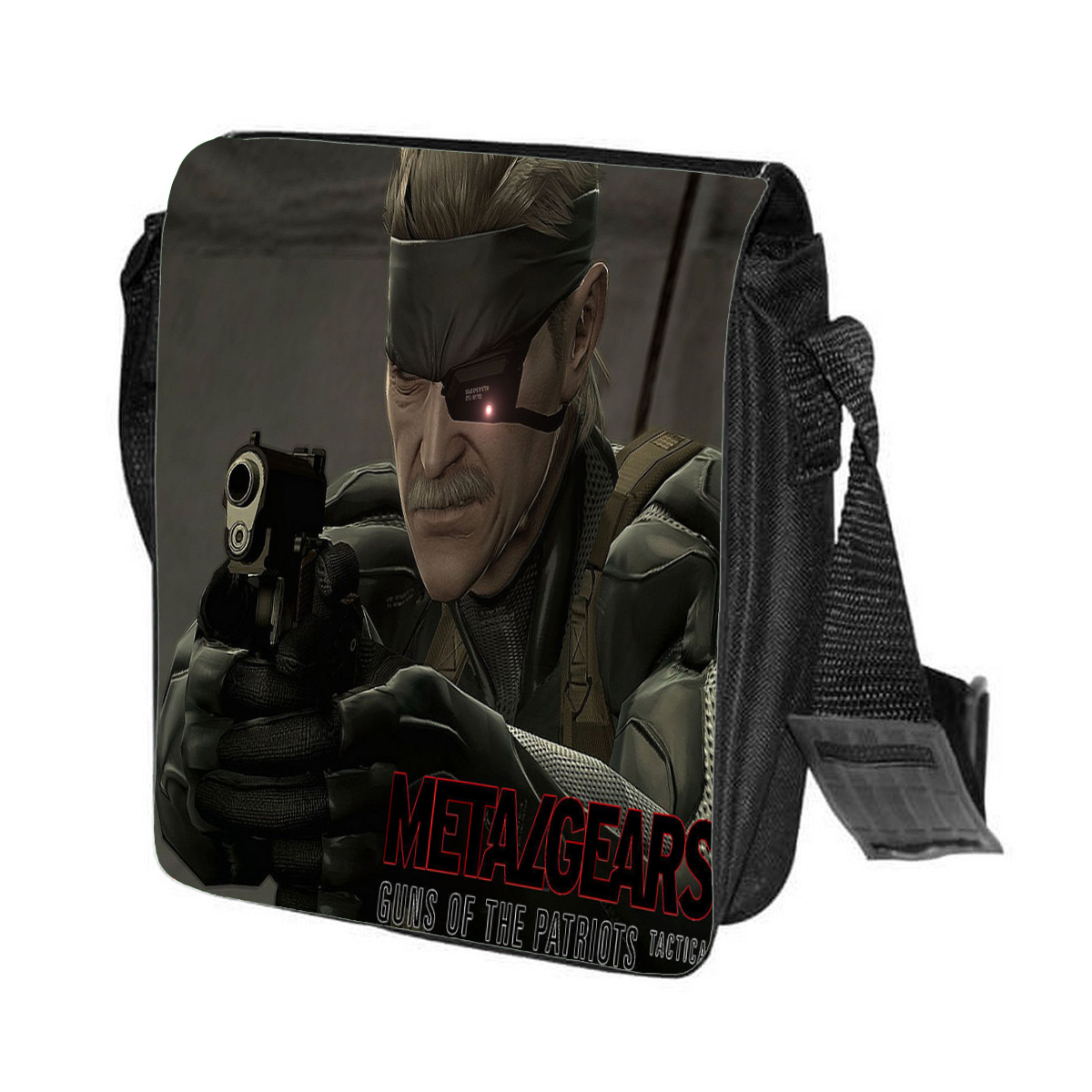 фото Сумка на плечо coolpodarok mgs4 old snake пожилой солдат