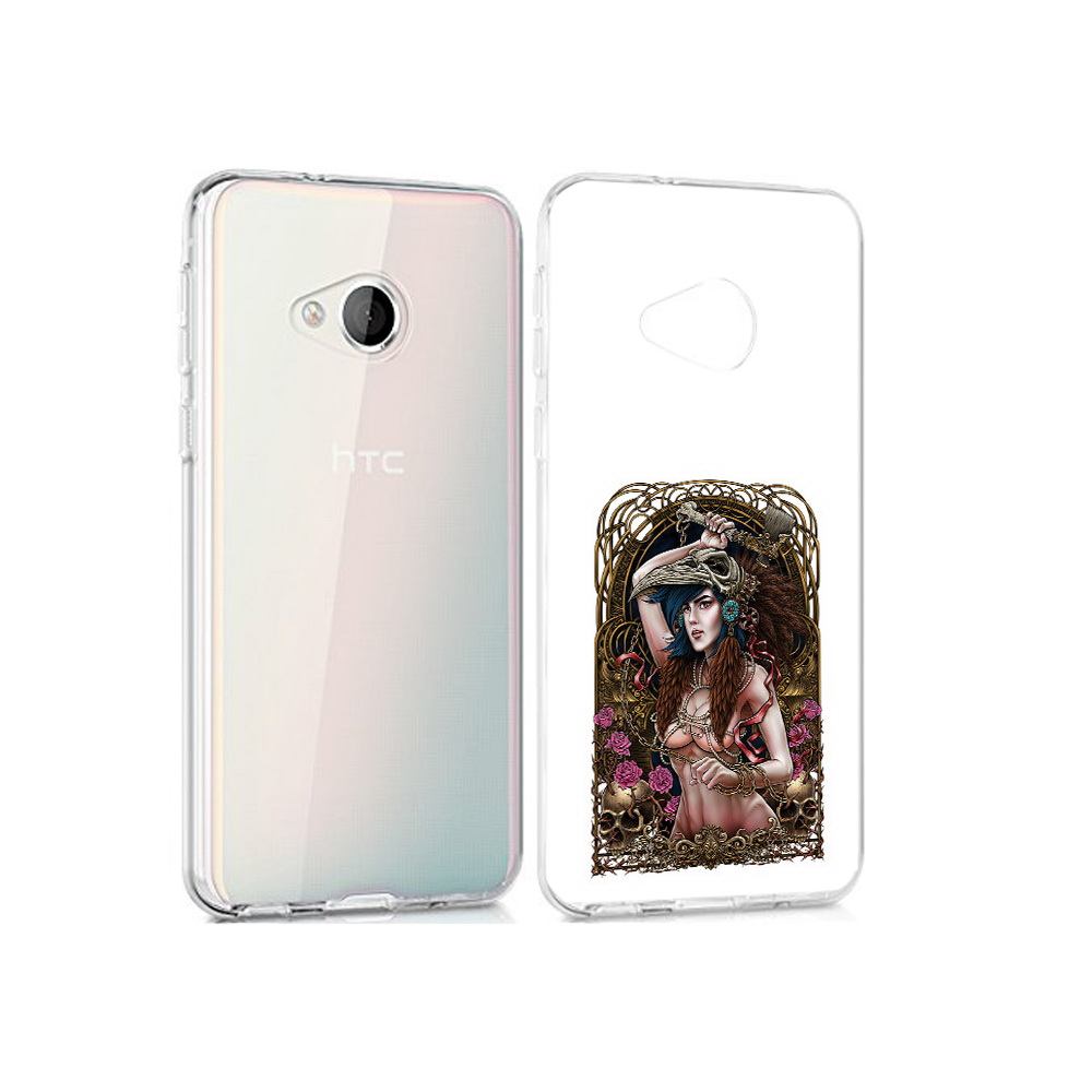 

Чехол MyPads Tocco для HTC U Play красивая девушка рисунок, Прозрачный, Tocco