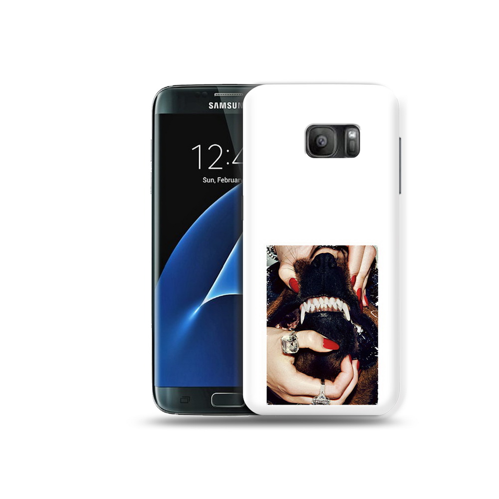 

Чехол MyPads Tocco для Samsung Galaxy S7 маникюр, Прозрачный, Tocco
