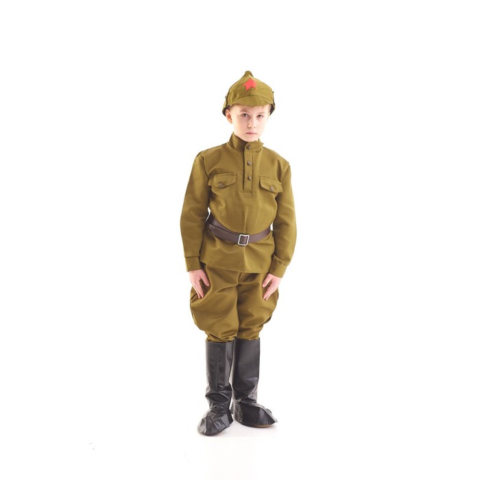 

Костюм военного "Будёновец", 3-5 лет, рост 104-116 см, Будёновец