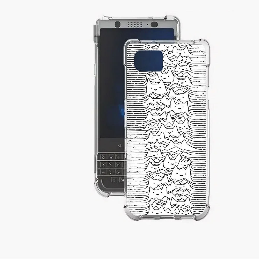 

Чехол MyPads Tocco для BlackBerry Motion черно белые коты 3D, Прозрачный, Tocco