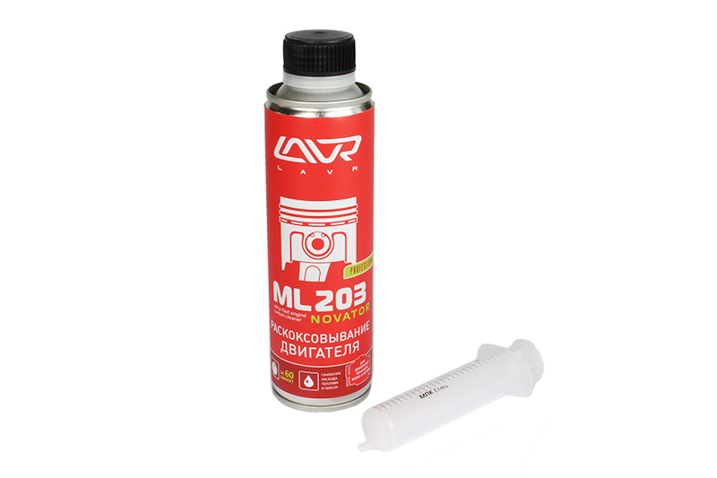 

Жидкость для раскоксовки двигателя LAVR 2507 ML 203 Novator, 320 мл.